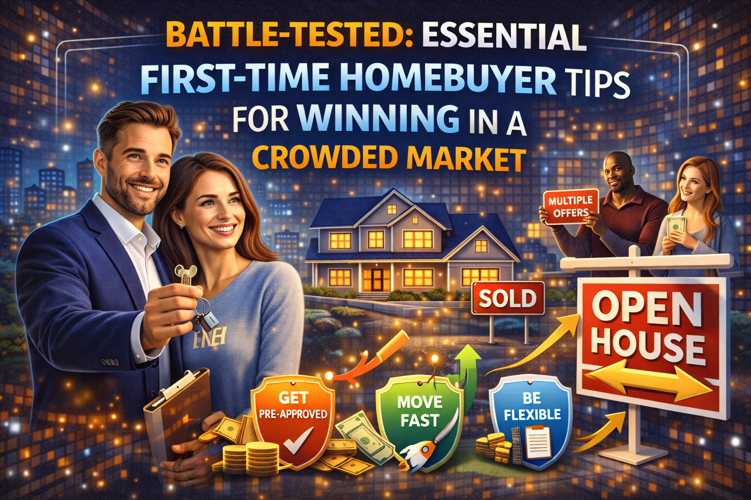 Battle-Tested: Essential First-Time Homebuyer Tips for Winning in a Crowded Market