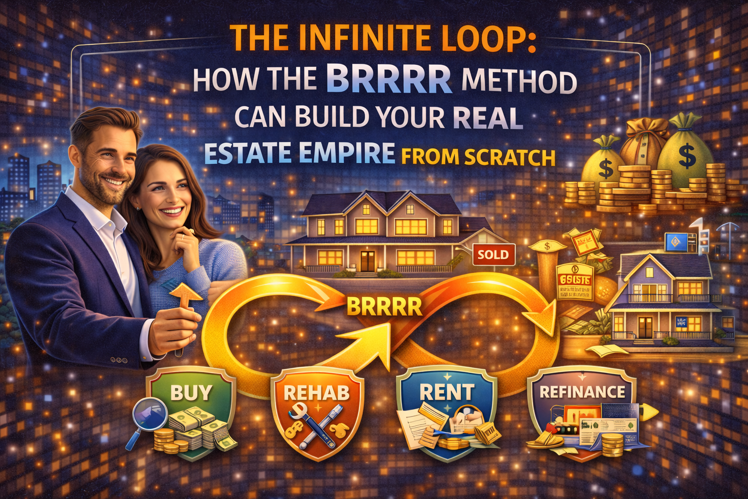 The Infinite Loop: How the BRRRR Method Can Build Your Real Estate Empire from Scratch