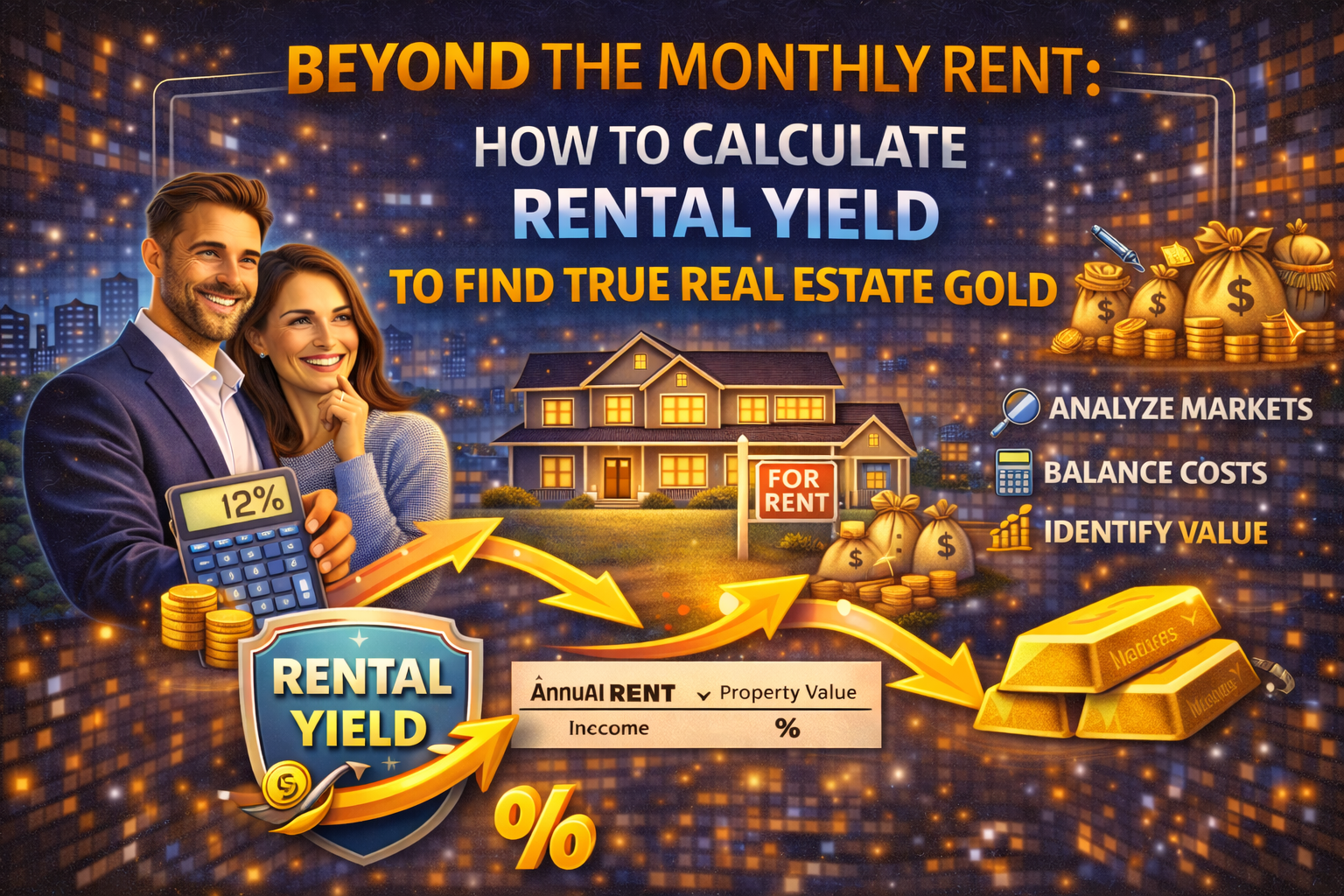 Beyond the Monthly Rent: How to Calculate Rental Yield to Find True Real Estate Gold