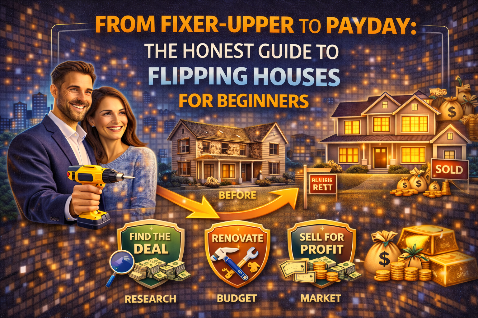 From Fixer-Upper to Payday: The Honest Guide to Flipping Houses for Beginners