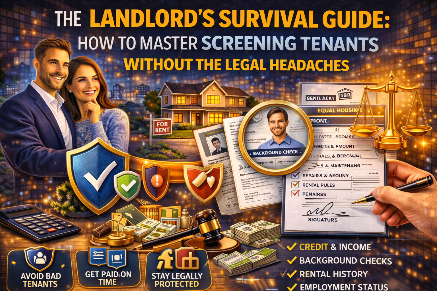The Landlord’s Survival Guide: How to Master Screening Tenants Without the Legal Headaches