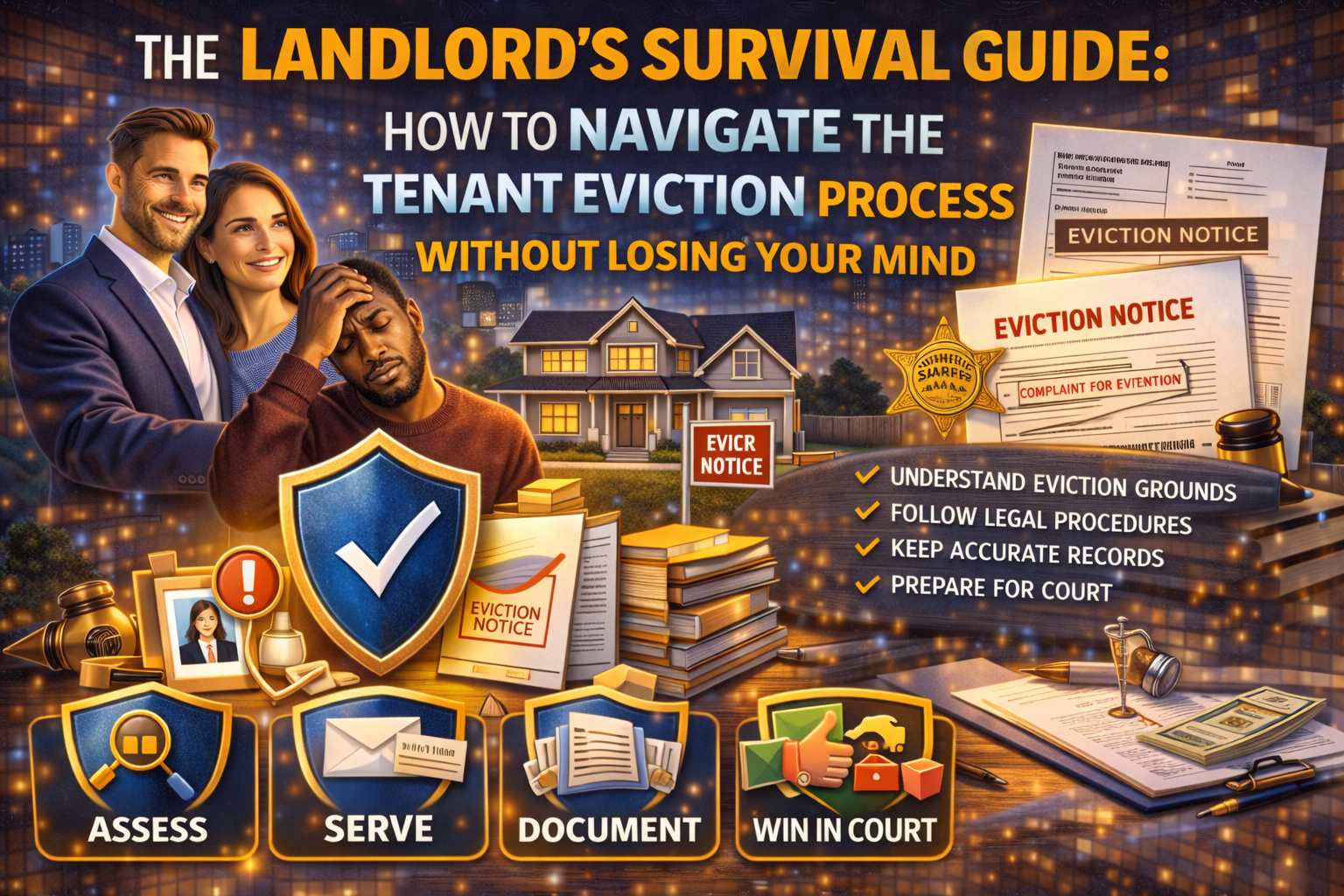 The Landlord’s Survival Guide: How to Navigate the Tenant Eviction Process Without Losing Your Mind