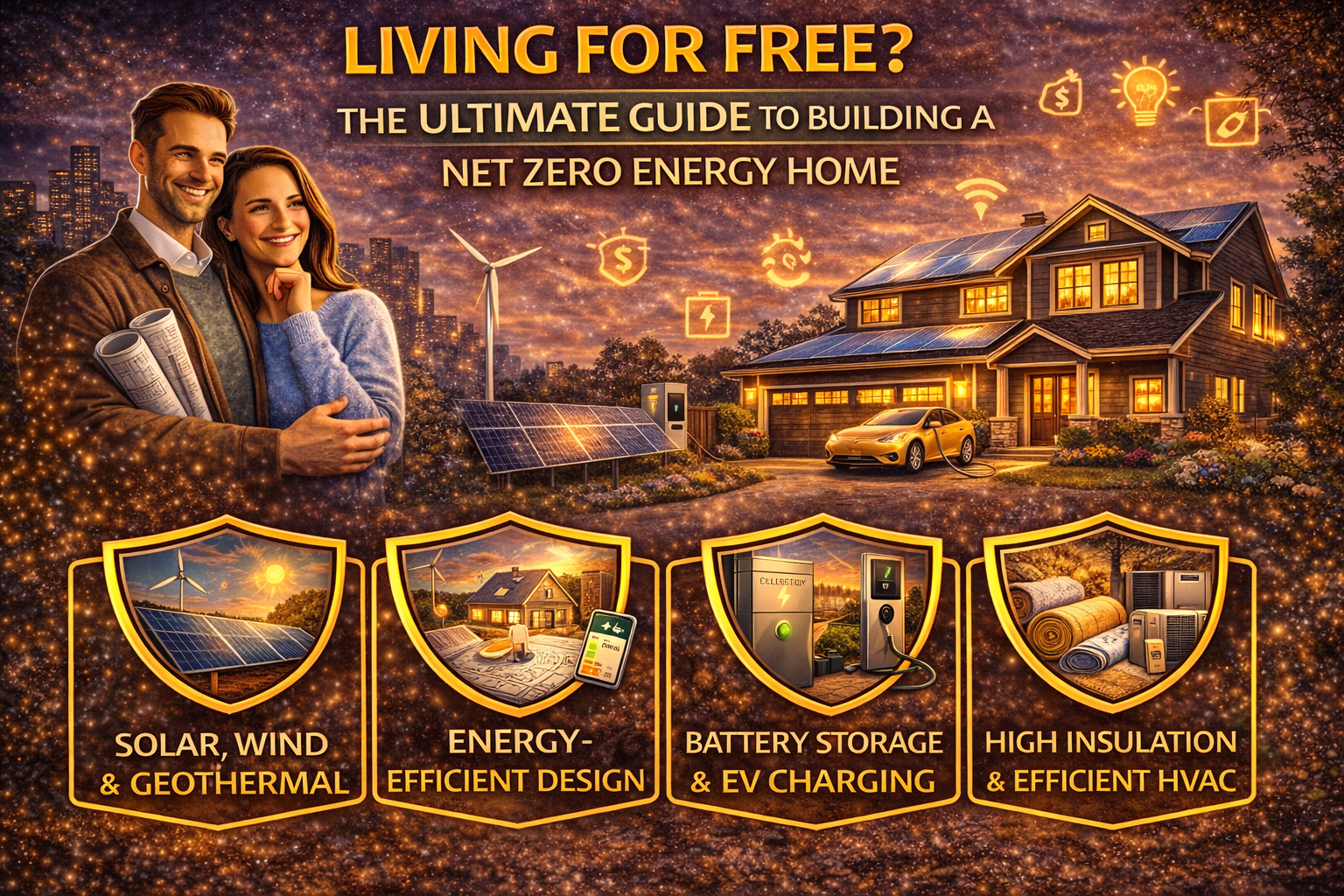 Living for Free? The Ultimate Guide to Building a Net Zero Energy Home