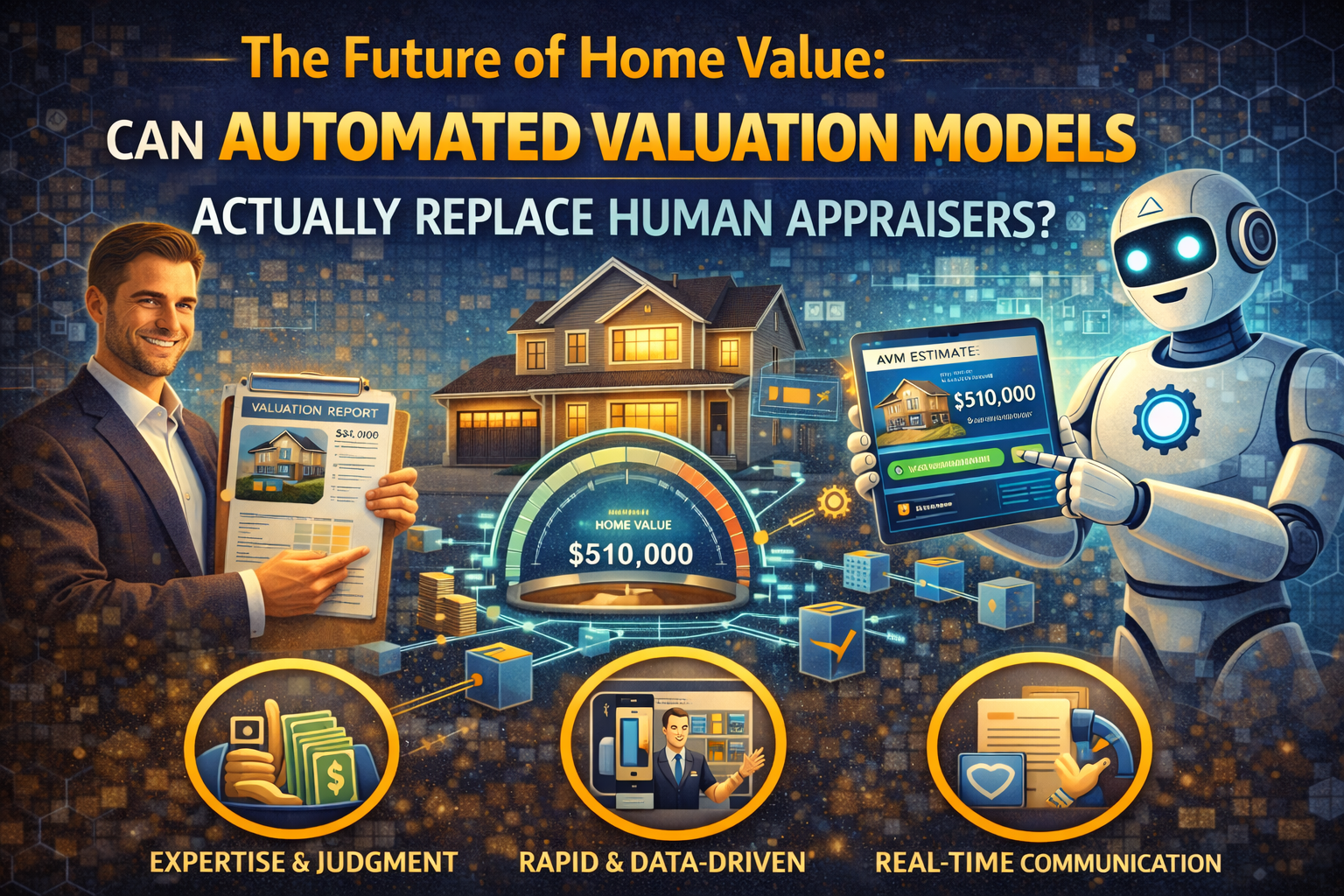The Future of Home Value: Can Automated Valuation Models Actually Replace Human Appraisers?