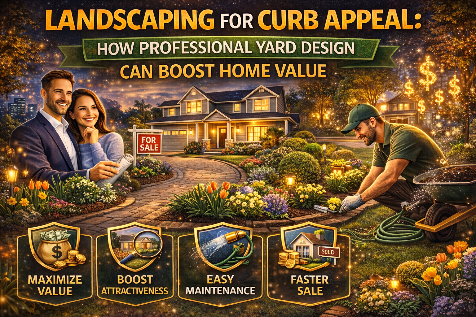 Landscaping for Curb Appeal: How Professional Yard Design Can Boost Home Value