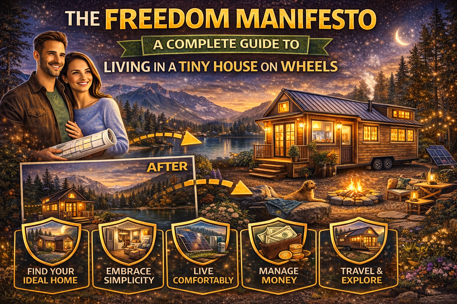 The Freedom Manifesto: A Complete Guide to Living in a Tiny House on Wheels